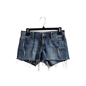 Liberation Vintage y2k Distressed Jean Shorts Size 5 Low Rise